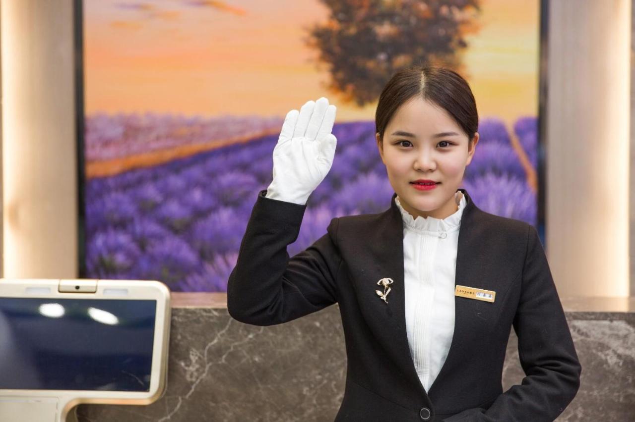 Lavande Hotels Heze Changjiang Road Wanda Plaza Εξωτερικό φωτογραφία