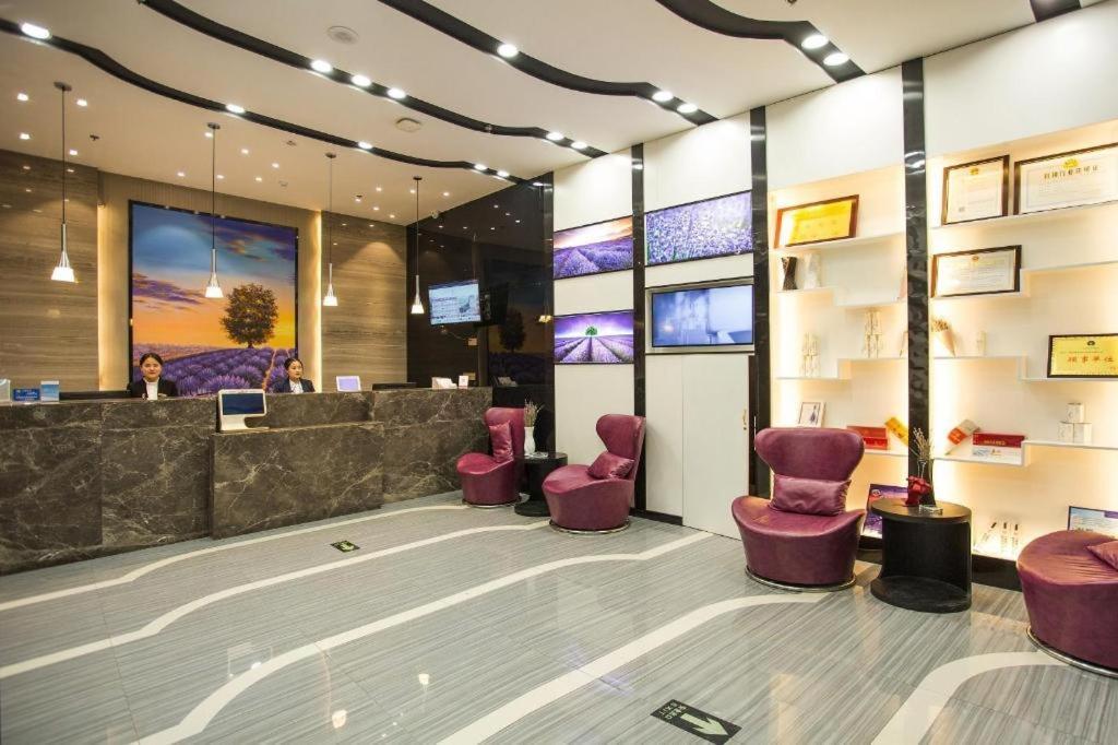 Lavande Hotels Heze Changjiang Road Wanda Plaza Εξωτερικό φωτογραφία
